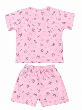 Baby Boys Cotton Dress Set with Printed Shirt & Shorts | Comfortable Casual Wear Outfit for Infants & Toddlers